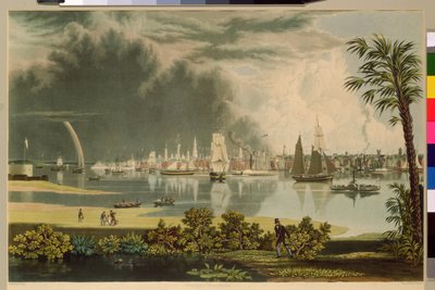 The City of Charleston, engraved by W.J. Bennett, 1838 by George Cooke